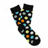 3-Pack Black Polka Dot Socks